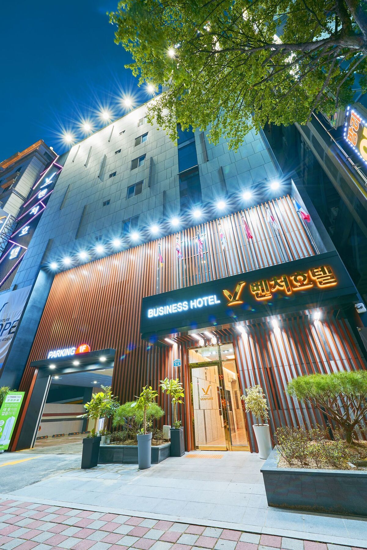 Venture Hotel Кванджу Экстерьер фото
