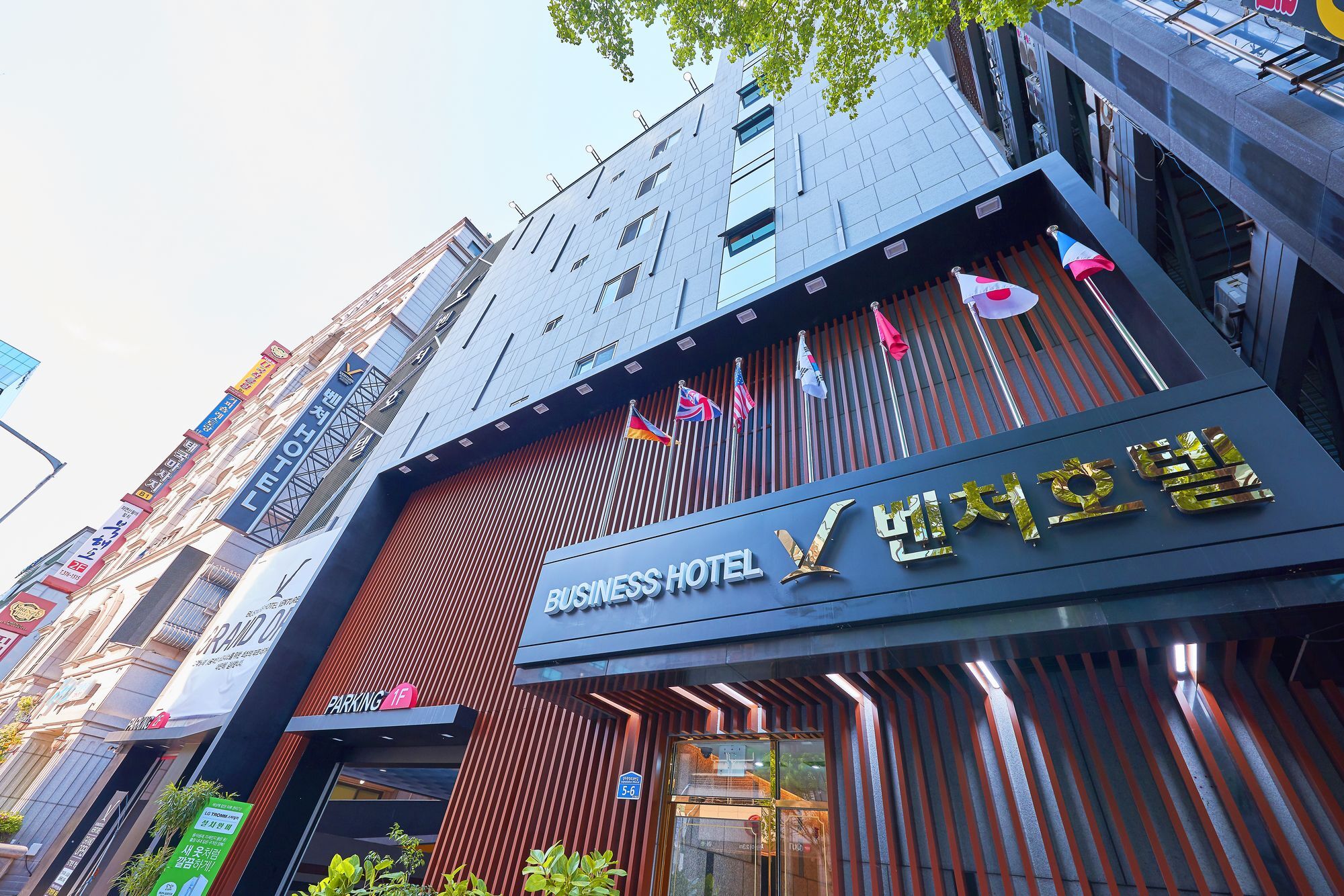 Venture Hotel Кванджу Экстерьер фото